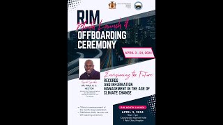 RIM MONTH LAUNCH AND OFF-BOARDING CEREMONY