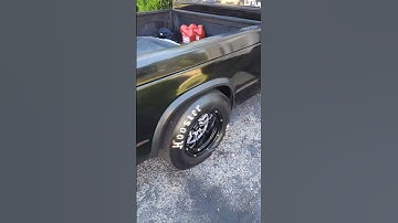 Cute little Cammed 400 CID Small Block Chevy S10 ready for getting groceries. #v8s10  #400sbc