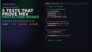 Writing Foundry Tests That Actually Prove MEV Protection Works