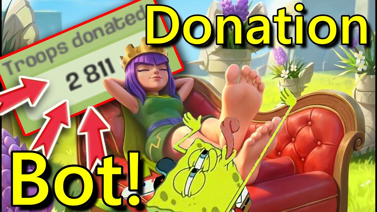 This CoC Bot Donates For You While You Sleep (Setup Guide)!