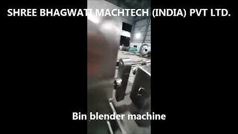IBC Bin Blender , Bin blender machine, bin powder blender mixer