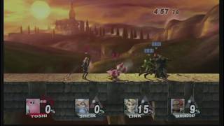 Super Smash Bros Brawl - Wii - Classic mode - Normal difficulty (French) - real hardware