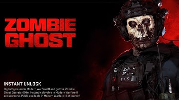 Zombie Ghost🔓MW3 Pre Order Bonus