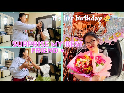 Eibu Fake friend ne hybire 💔|| Surprise my best friend on her birthday 🎂 3rd March 2024♥️