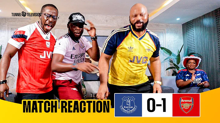Everton 0-1 Arsenal | Nigerian Fan Reactions | Gyökeres #arsenal #premierleague 