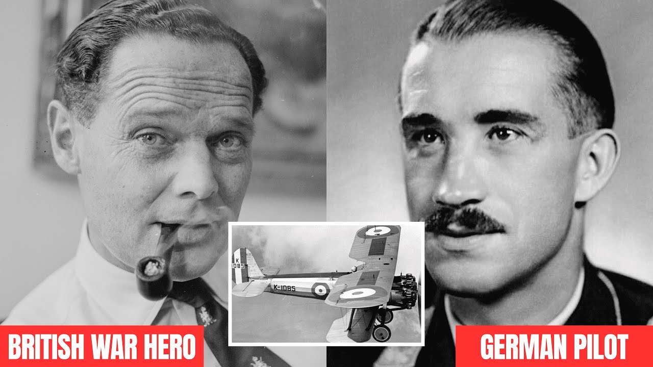 A German Ace Shot Down a British Pilot With No Legs — 18 Years Later, They Became Best Friends