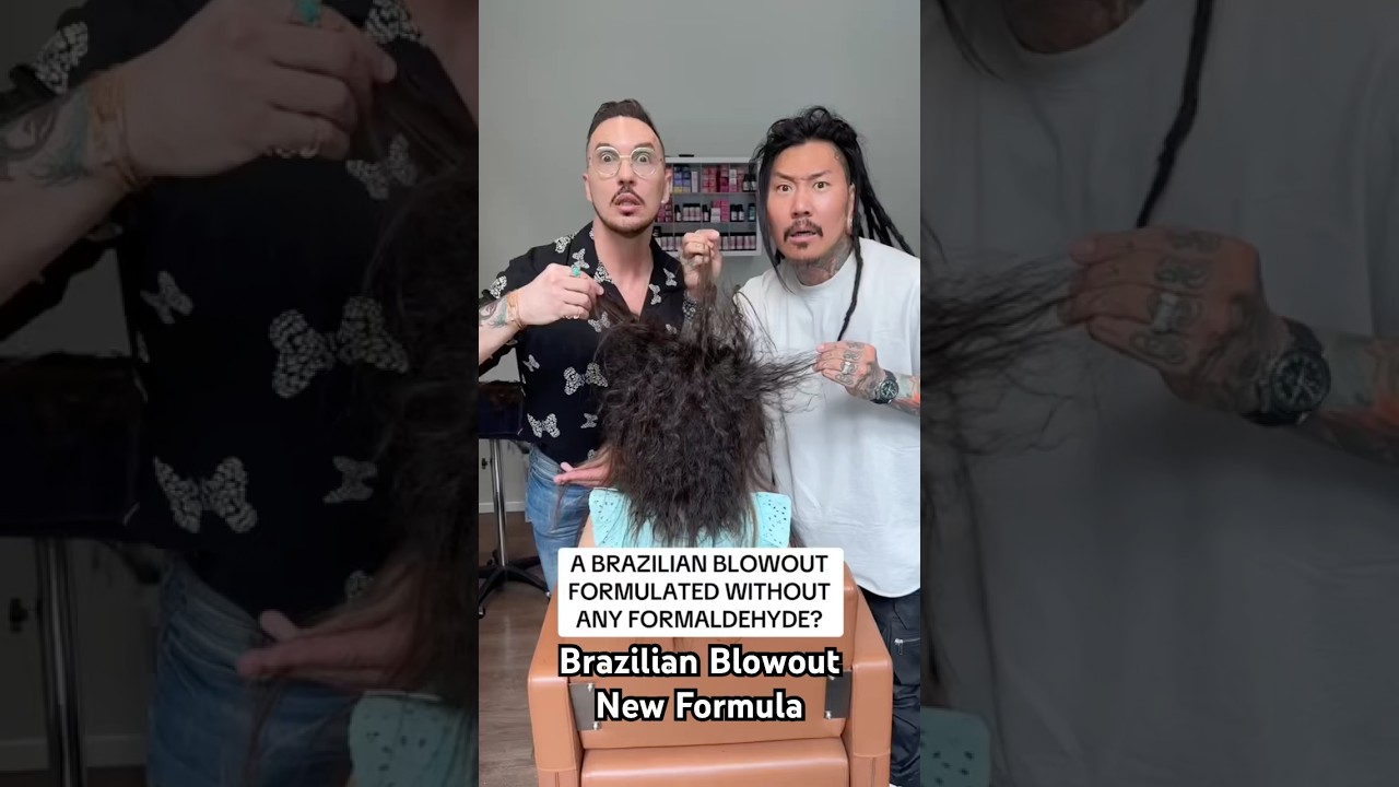 My take on the new Brazilian Blowout formula! 