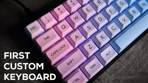 First Custom Keyboard - GK64XS (w/ Gateron Ink Blacks)