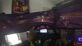 FPV GoPro Assetto Corsa Japan Highway SRP Rain Supra Toyota Extreme kamikaze driver screenshot 5