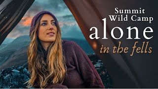 Alone Not Lonely ~ Solo Wild Camping Summit Adventure | Lake District
