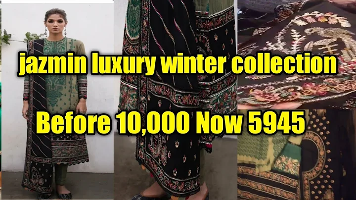 Shatoosh Luxury Winter By Jazmin | Jazmin Sale  Luxury Winter Collection 2022 | Sobia Asim