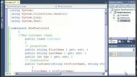 How to use dynamic support in C# 4.0