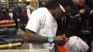Lil Wayne's In-Store Appearance At Dillard's Store In Louisville