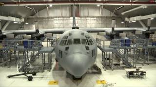 C-130H Going to the hangar