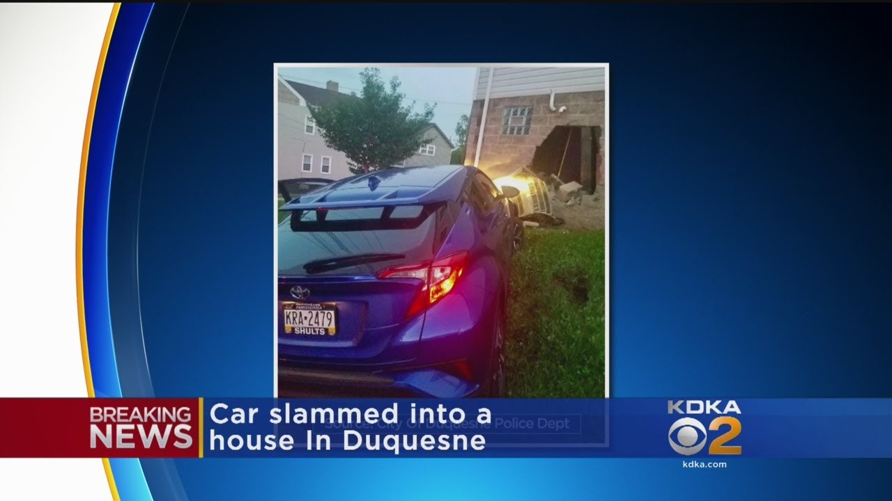 Car Crashes Into Duquesne Home YouTube