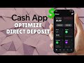 BEST WAY TO OPTIMIZE CASH APP DIRECT DEPOSIT