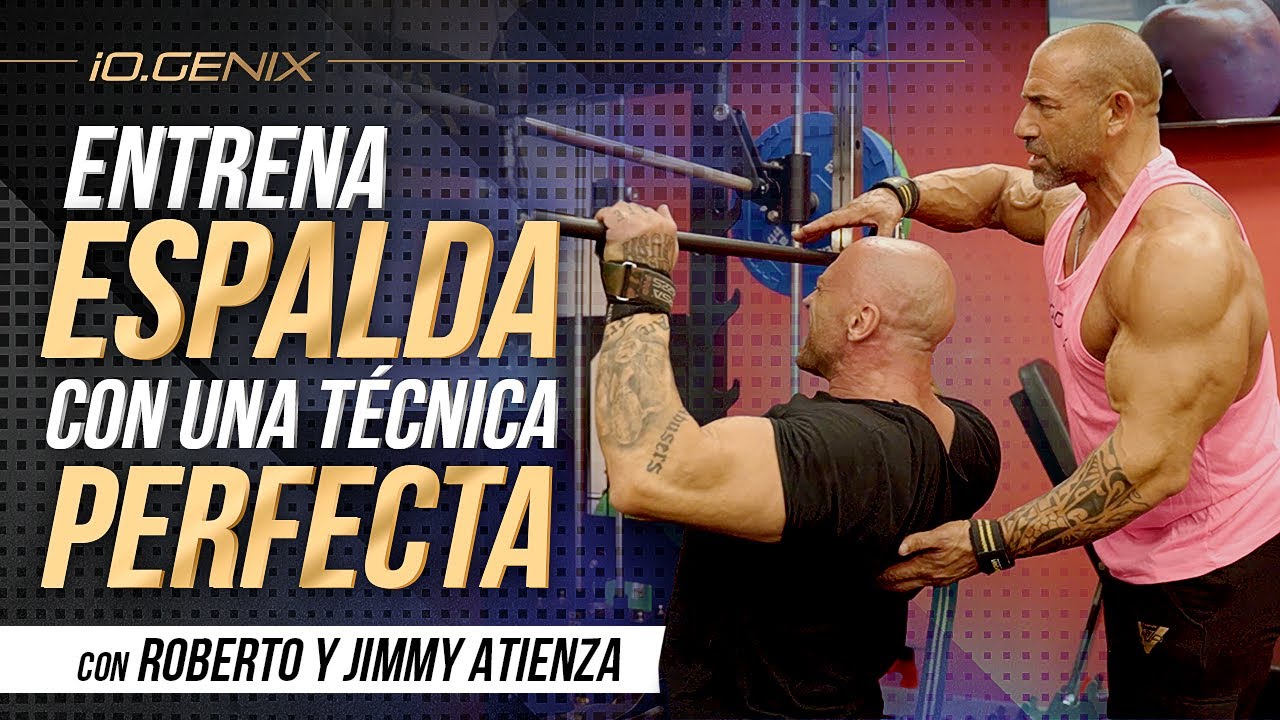 ENTRENA ESPALDA CON UNA TÉCNICA PERFECTA || ROBERTO DEL AMO Y JIMMY ATIENZA *OLD SCHOOL*