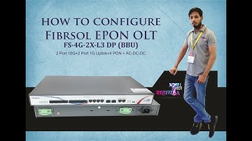 Fibrsol EPON OLT web configuration #bsnl #railwire #airtel