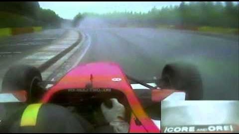 Amazing Reactions by Dino Zamparelli in a Racing Car!!