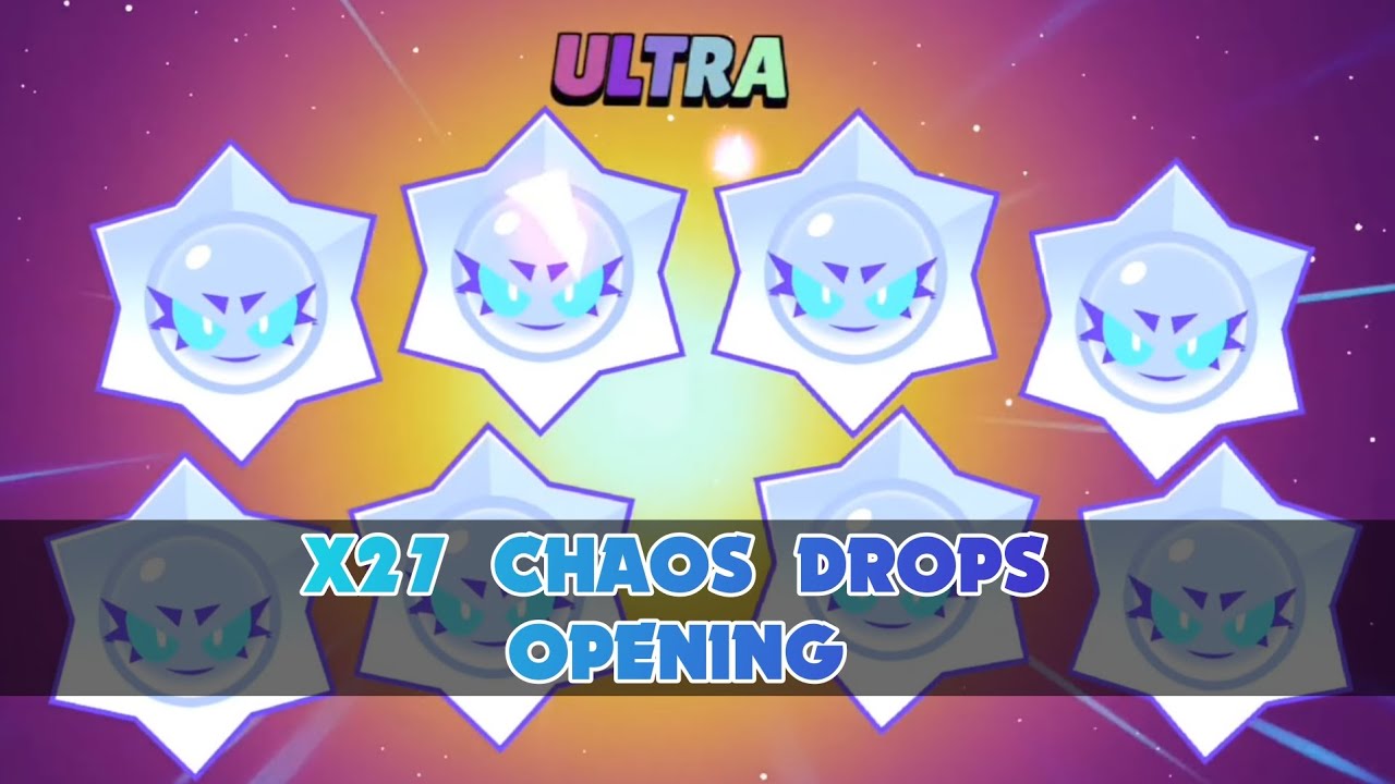 X27 CHAOS DROPS OPENING #brawlstars - YouTube