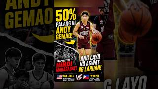 The GAP is REAL...Andy Gemao vs NCAA Ph players