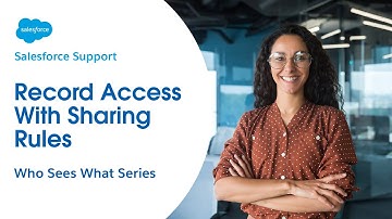 Record Access with Sharing Rules | Salesforce Who Sees What Ch. 8