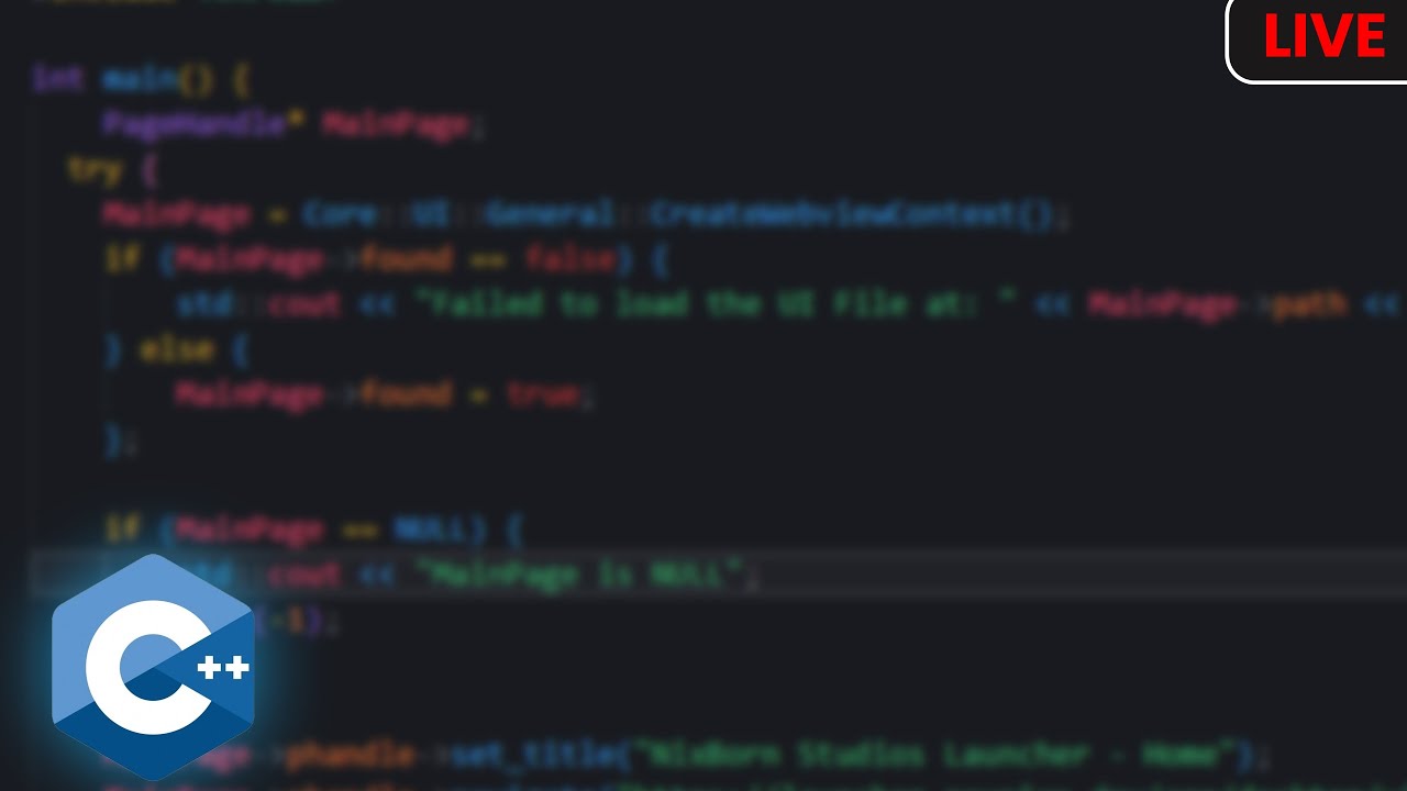 💻 Coding My Game Launcher #1 | 🔴 Live - YouTube
