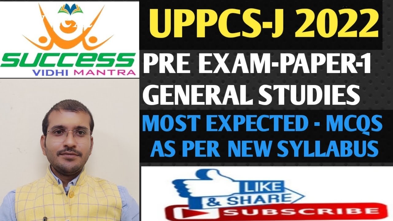 UP PCS J 2022 MINOR ACTS (G.S. Paper) - Most Important Mcqs Based