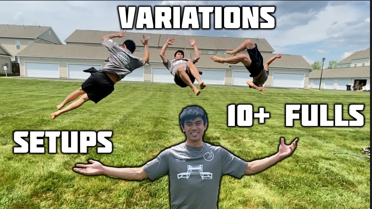 10+ Back Fulls to do (Backflip 360)