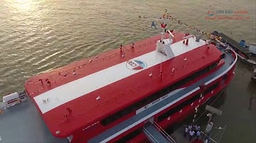 Tàu cao tốc đi từ Cần Thơ ra Côn Đảo giúp phát triển du lịch cho Đồng Bằng Sông Cửu Long