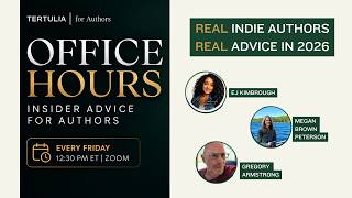 Author Office Hours, Wide Publishing and Marketing Insights