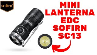 Mini EDC Flashlight Sofirn SC13 Powerful Pocket Flashlight Perfect for EDC screenshot 1