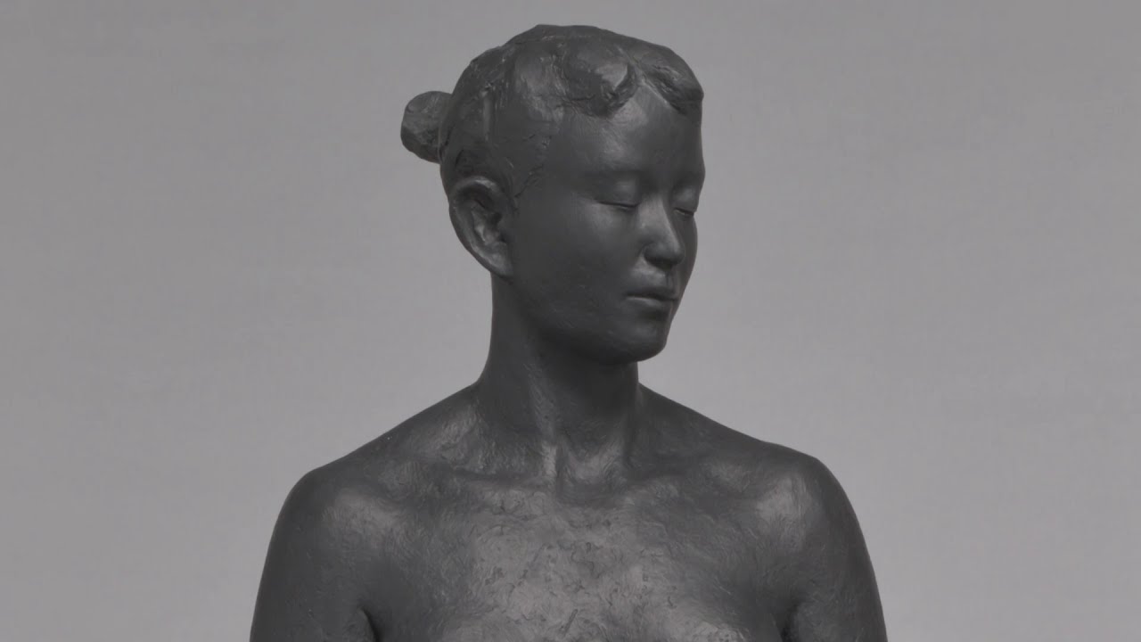 送料無料 大正～昭和 彫刻家、日展会員「長谷川塊記」作 レリーフ