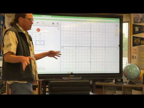 How To Scatterplot in Desmos