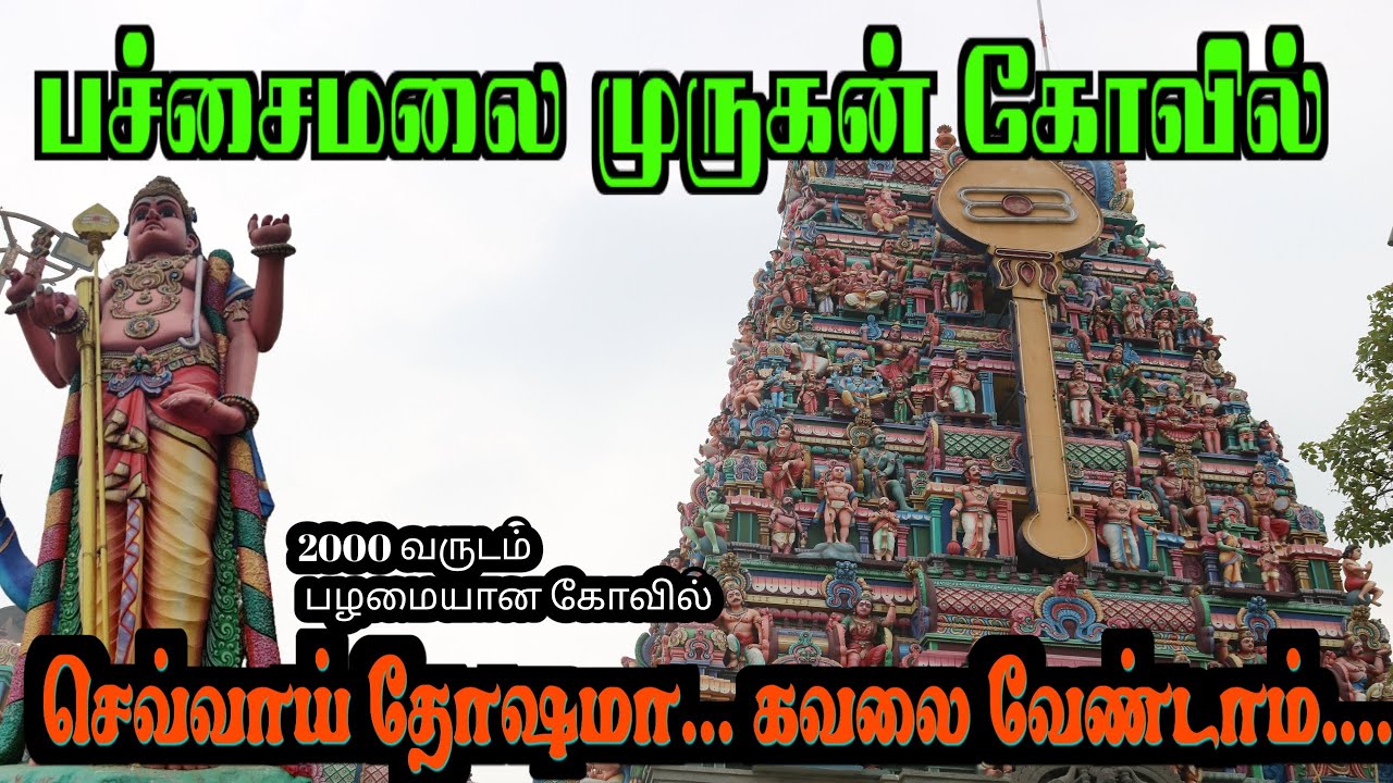 பச்சைமலை முருகன் கோவில்👑Pachaimalai Murugan Temple👑Erode⛰️Murugan Temple📿பங்குனி உத்திரம்👑Tamil🔥Vlog