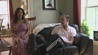 Glenburn man back home after 9-month fight for his life following bike accident