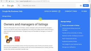 How to Add a New Owner or Manager to Your Google My Business Page