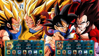 GOODBYE ANNIVERSARY BUU DUO AND GT DUO WITH THE 8TH ANNIVERSARY BATTLE SKILL ORBS Dokkan Battle