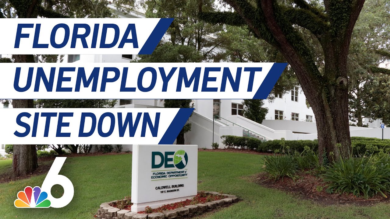 Florida unemployment site down through weekend youtube