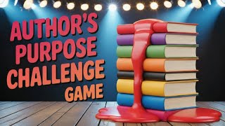 Can You Beat the Author's Purpose Game Show? screenshot 2