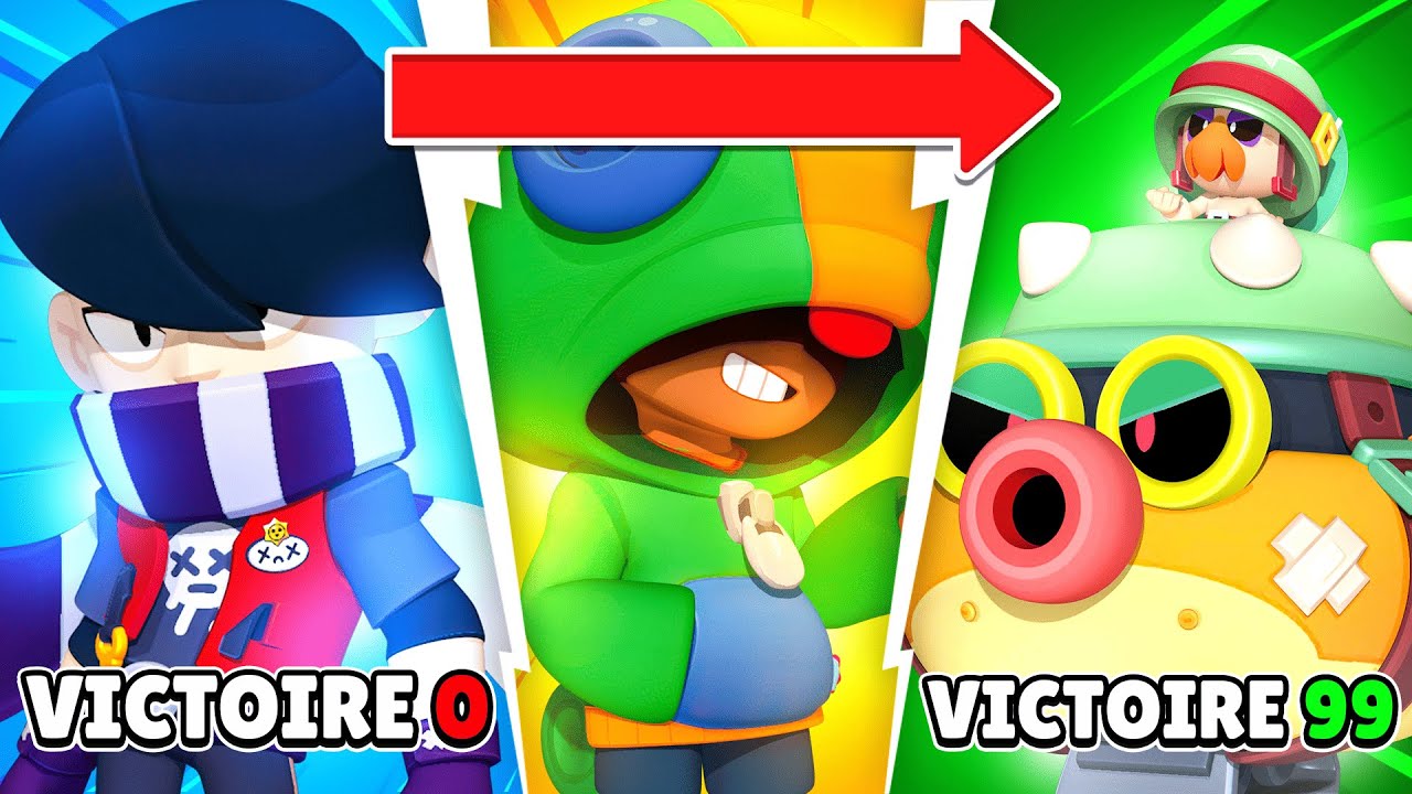 CHAQUE VICTOIRE MON BRAWLER DEVIENS PLUS SKILL ( 100% mauvaise foi )