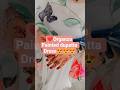 #beautiful organza dupatta dress design #painting dupatta #youtubeshorts #shortsfeed
