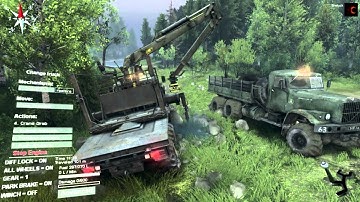Spintires crane loading