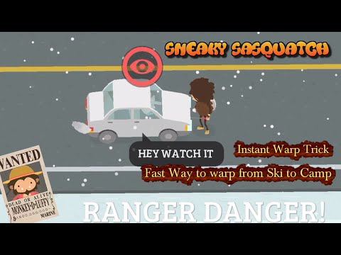 Sneaky Sasquatch Info - Instant Warping Trick [Dinsun Video]