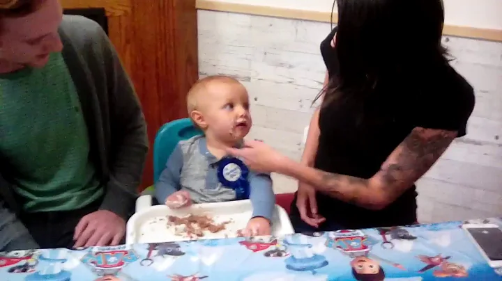 Ezra's first birthday