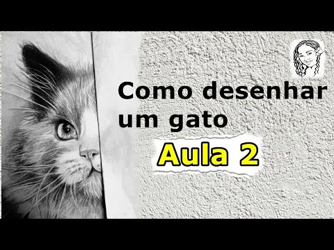 Desenhando um gato de forma realista e resolvendo os seus pelos agrupando  em mechas – Blog da AreaE