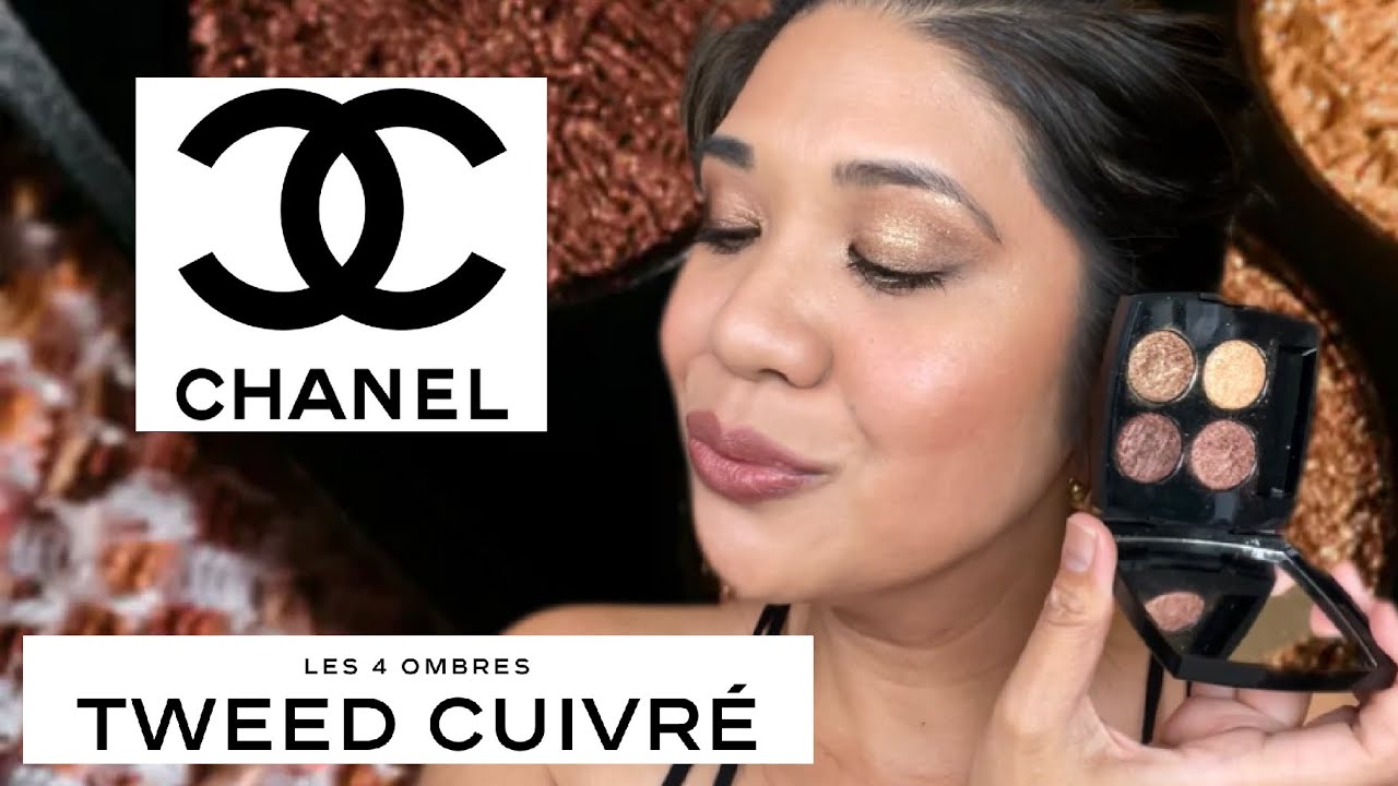 New Chanel Les 4 Ombres Tweed Eyeshadows - The Beauty Look Book