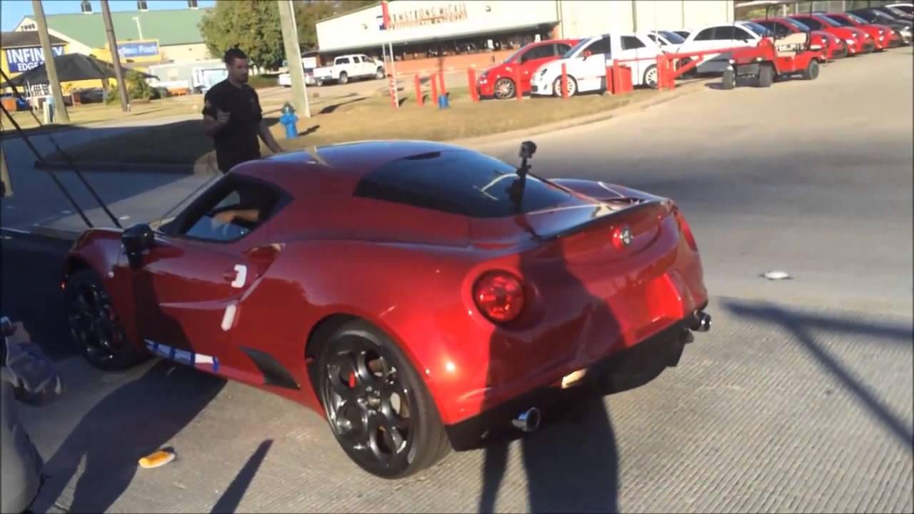 2015 Alfa Romeo 4C College Station, TX Alfa Romeo Dealership San Antonio, TX YouTube