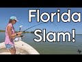 Non-Stop Inshore Action – Trout, Redfish &amp; Snook Slam!
