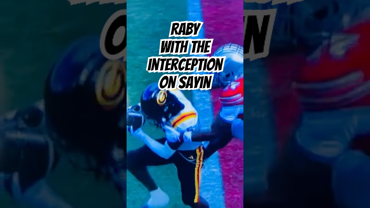 😱 “Sayin Ain’t So!” Julian Sayin Throws INT to Grambling’s Raby After 16-for-16 Start 💥🏈